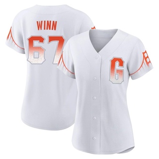 Authentic Keaton Winn Women's San Francisco Giants 2021 City Connect Jersey - White