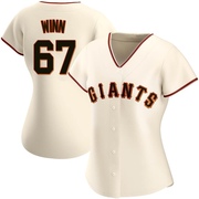 Authentic Keaton Winn Women's San Francisco Giants Home Jersey - Cream