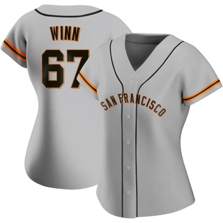 Authentic Keaton Winn Women's San Francisco Giants Road Jersey - Gray