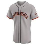 Elite Keaton Winn Men's San Francisco Giants Road Jersey - Gray