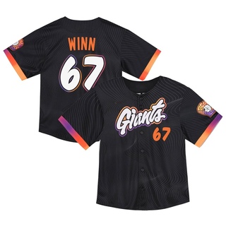Limited Keaton Winn Toddler San Francisco Giants 2025 City Connect Jersey - Anthracite