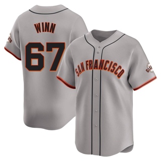 Limited Keaton Winn Youth San Francisco Giants Away Jersey - Gray