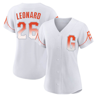 Replica Jeffrey Leonard Women's San Francisco Giants 2021 City Connect Jersey - White