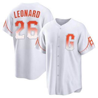 Replica Jeffrey Leonard Youth San Francisco Giants 2021 City Connect Jersey - White